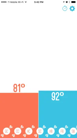 Range cooking thermometer screenshot 1