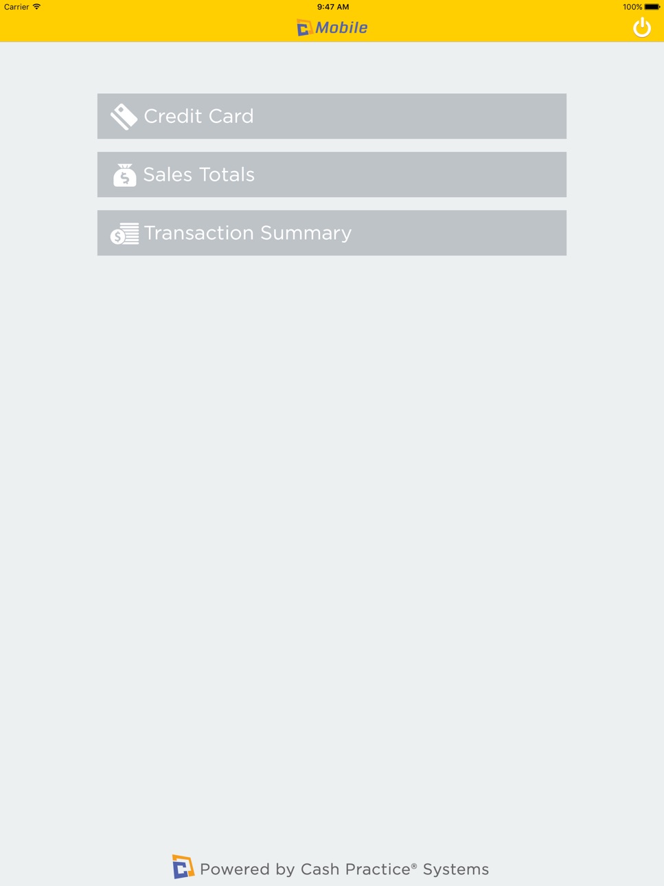 iPad screenshot