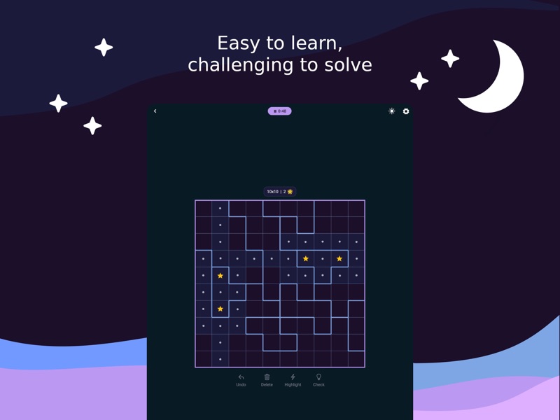 Star Battle Puzzle - Hoshi screenshot 7