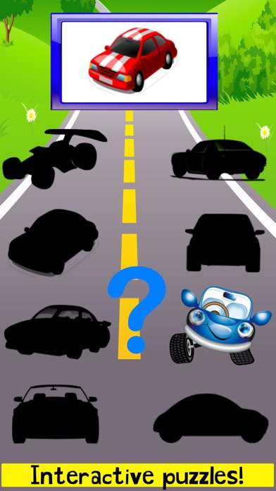 Car Puzzle Games For Kids FULL Screenshot