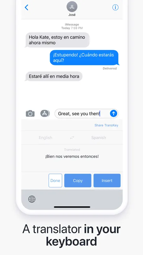 TransKey: Texto Traducir Chat