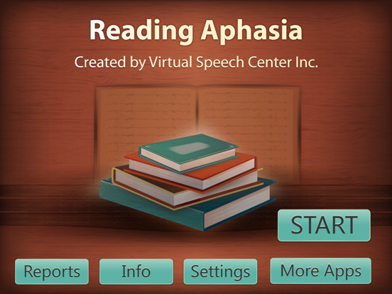 Reading Aphasia app screenshot