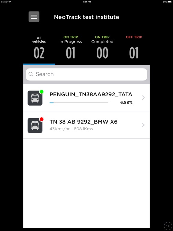 NeoTrack - School Bus Tracking iPad screenshot 6 - Navigation app
