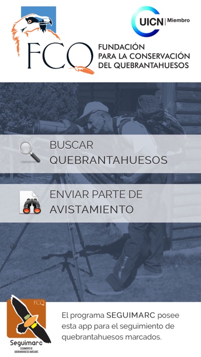 QUEBRANTAHUESOS SEGUIMIENTO Screenshot