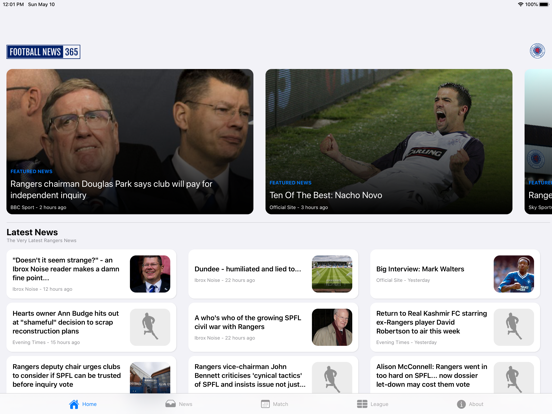 Screenshot #4 pour Football News 365 - Soccer