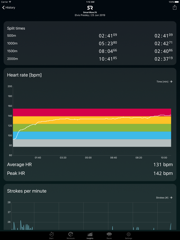 Screenshot #5 pour SmartRow