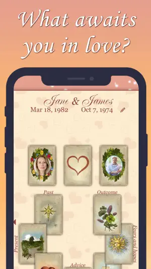Tarot Lenormand Love screenshot 1