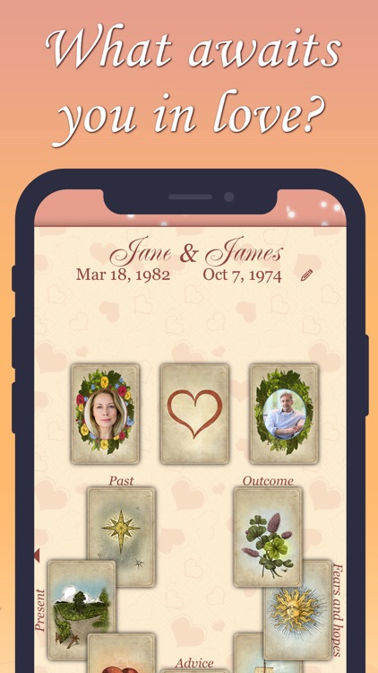 Tarot Lenormand Love screenshot-0