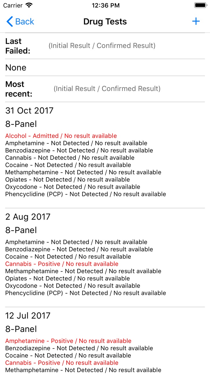 iPhone screenshot