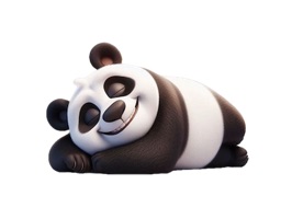 Sleeping Panda Stickers