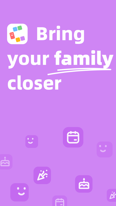 Cubbily Shared Family Calendar Screenshot