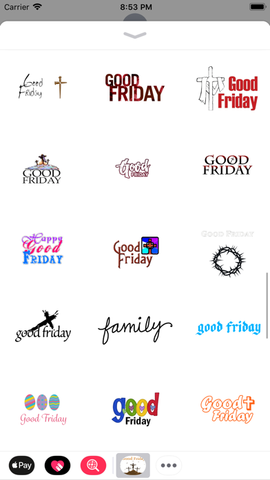 Screenshot #3 pour Good Friday Stickers 2018