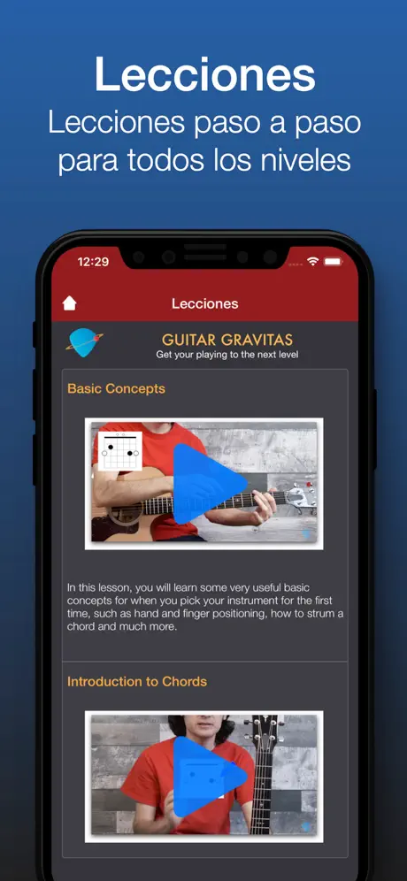 Guitar Gravitas :: Acorde‪s‬