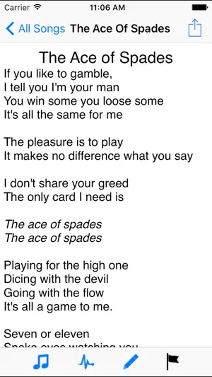 My Lyric Book screenshot 2