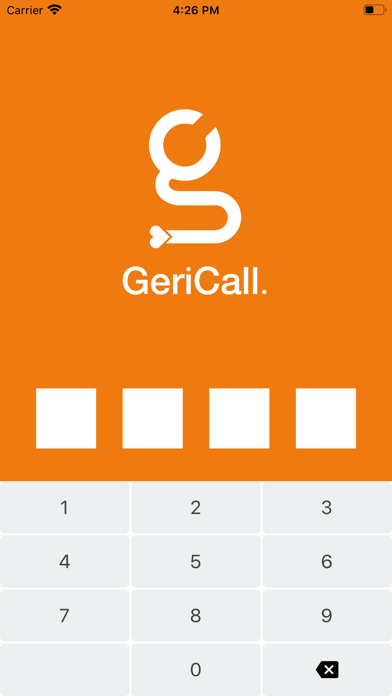 GeriCall@Emergency Screenshot