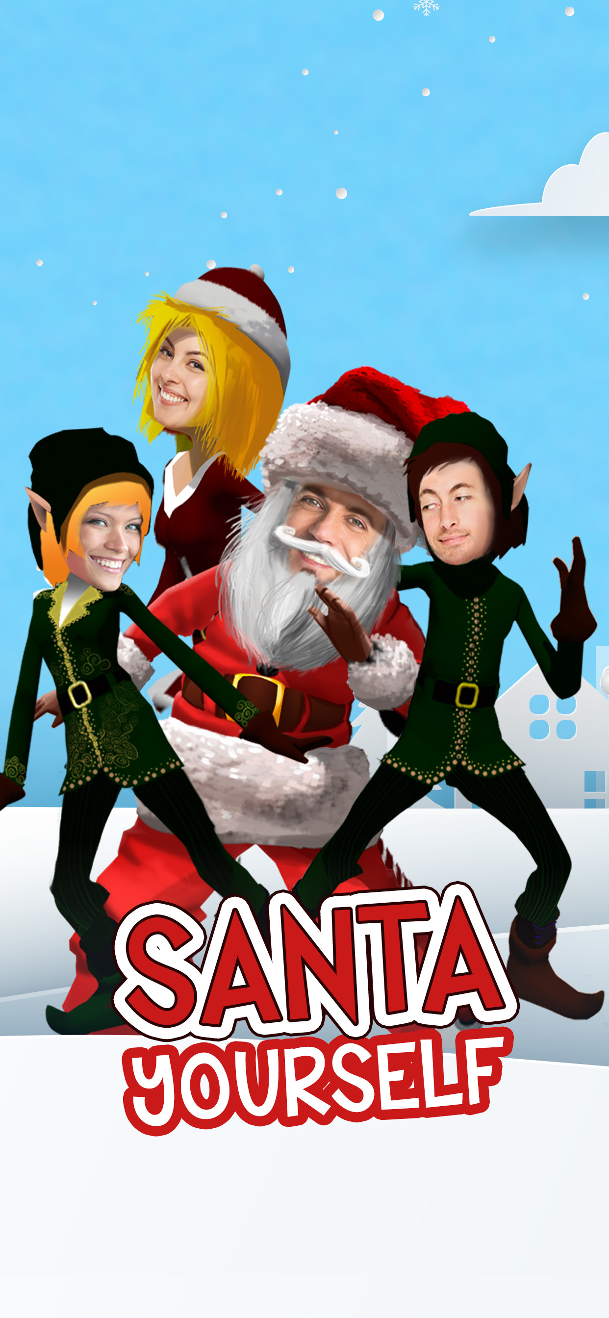 Santa Yourself - Face with elf