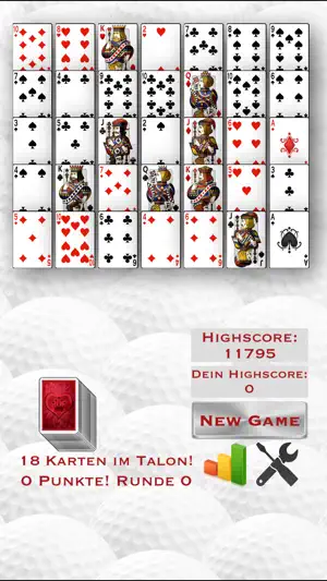 Golf Royal Solitaire screenshot 2