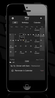 mitternacht - gitter kalender iphone bildschirmfoto 1