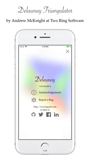 Delaunay Triangulator screenshot 4