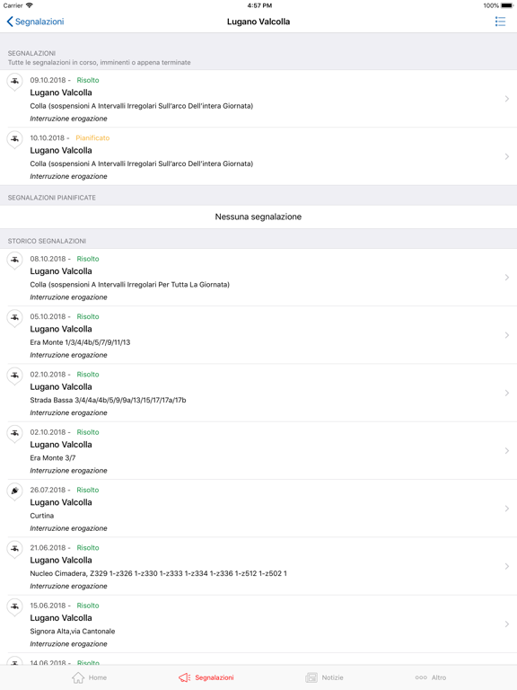 Screenshot #6 pour AIL Segnalazioni