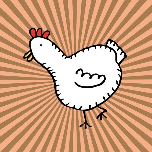 Happy Chickens Stickers icon