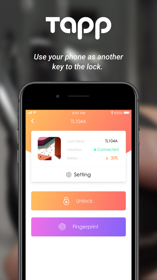 #3. Tapplock (iOS) بواسطة: Tapplock Corp.