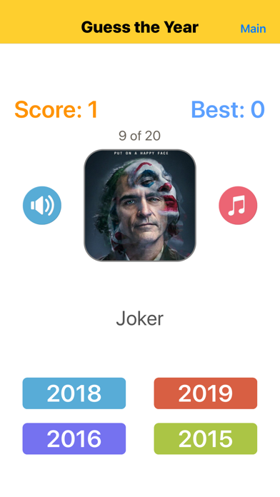 Screenshot #3 pour Top Movies: Devine l'année