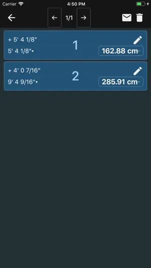 Feet and Inches Calculator screenshot 4