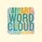 Unleash your creativity with WordCloud AI, the ultimate app for designing stunning word clouds in any shape you desire