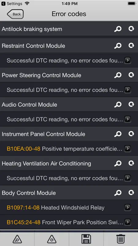 FORScan Lite - for Ford, Mazda screenshot 2 of 5