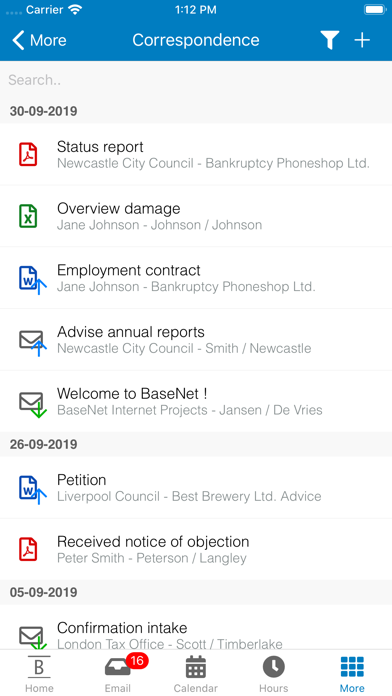 BaseNet Screenshot