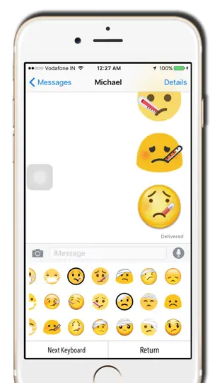 Capture d'écran de AMoji Emoticons - Stickers sur iPhone 3
