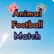 Animal Footbal Match is a fun puzzle game where you can control your phone, click on animal soccer, and ultimately win