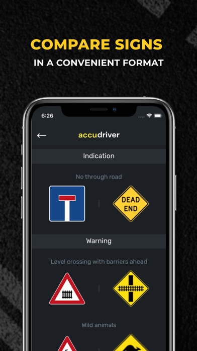 Accudriver - traffic rules Screenshot