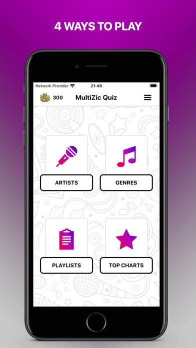 Screenshot #1 pour MultiZic Quiz Musical