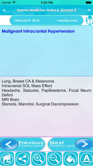 Internal Medicine Exam Review screenshot 1