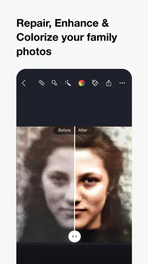 Captura de pantalla de MyHeritage: Árbol Genealógico en iPhone 6