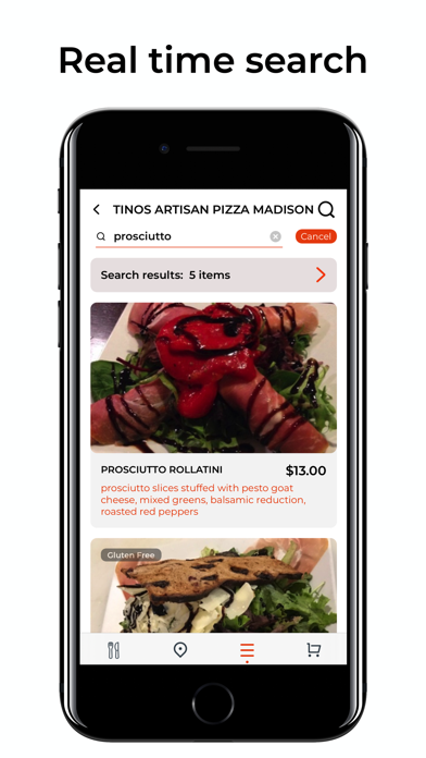 tapfood restaurants Screenshot