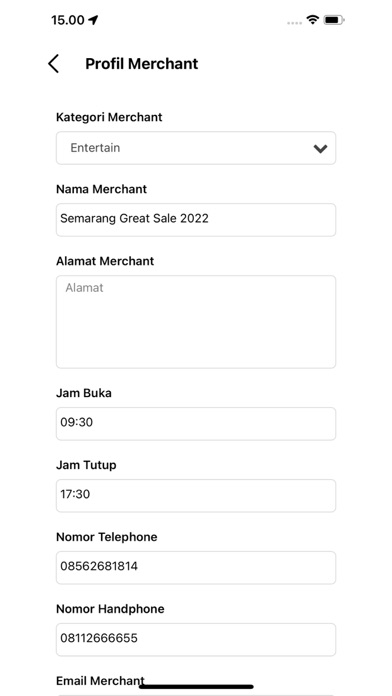 Semargres for Merchant Screenshot