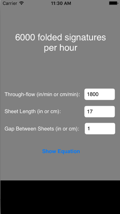 Screenshot #2 pour Folding Machine Output