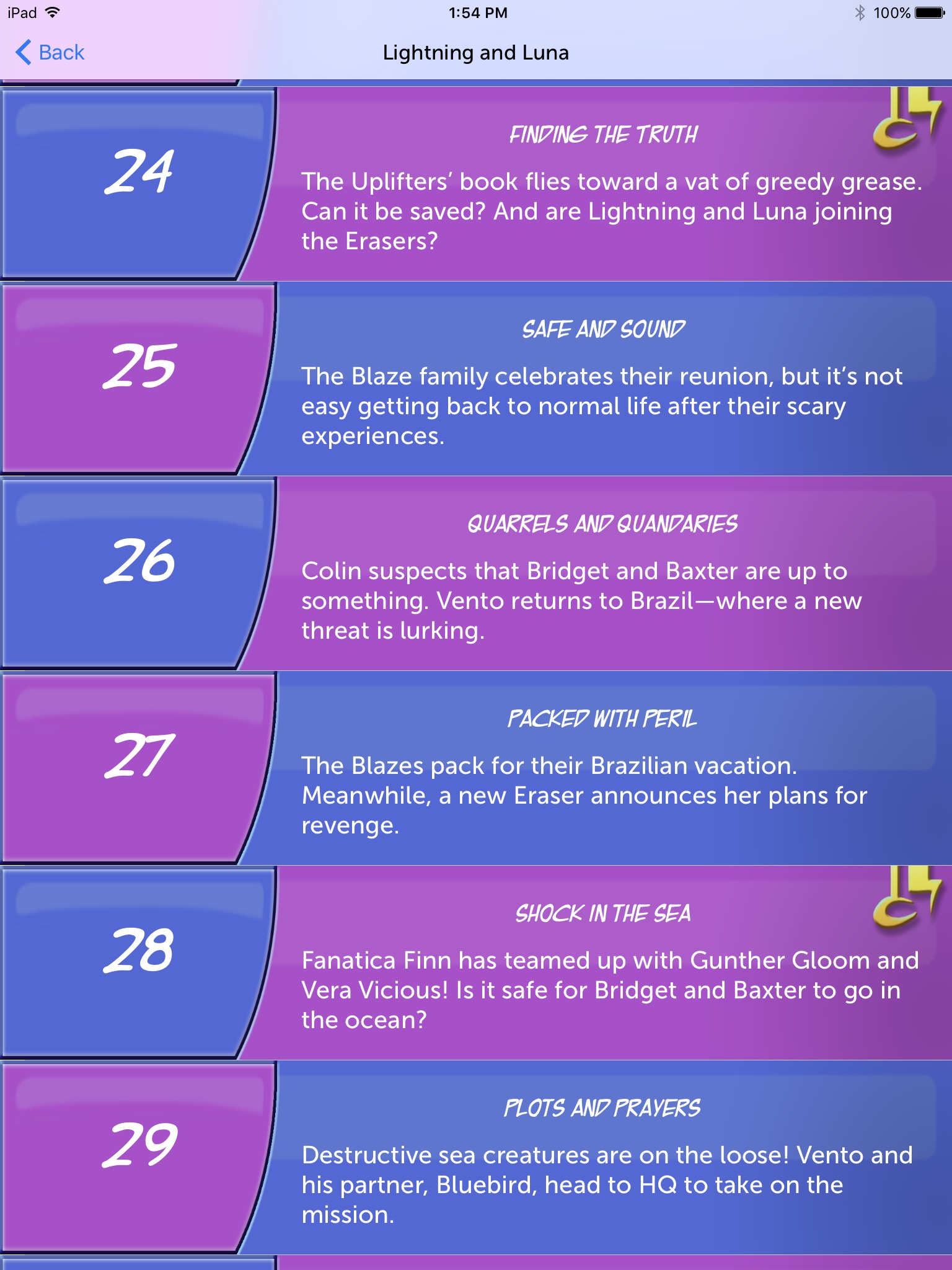 Lightning & Luna: Comics screenshot 2