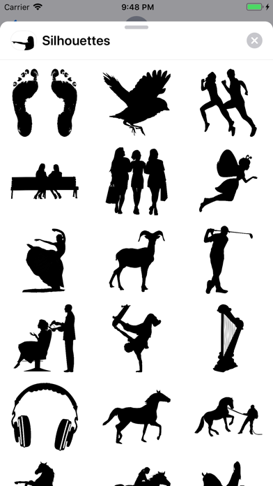 Shadows Stickers screenshot
