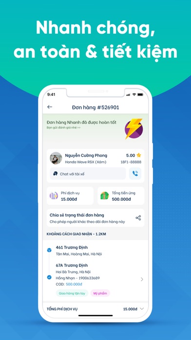 HeyU: Giao hàng thần tốc Screenshot