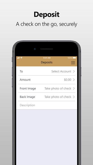 First Heritage Bank Mobile Screenshot
