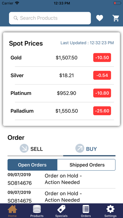 FizTrade iPhone screenshot 1 - Business app