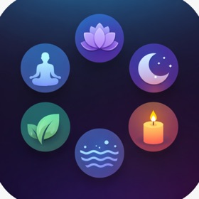 Meditation Aura Visual therapy