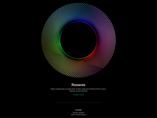 Rosaces iPad screenshot 4 - Graphics & Design app