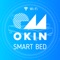 This application using WiFi or Bluetooth helps you connect to the control box from OKIN-REFINED, you should move your adjustable bed with your mobile device or handset