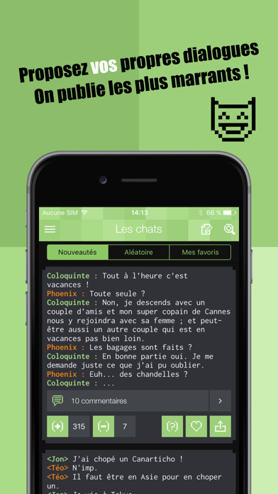 Screenshot #1 pour DansTonChat (BashFr)