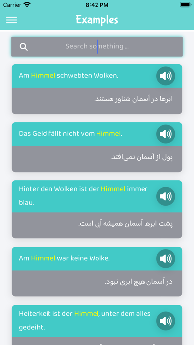 German Persian (Words Master) Screenshot